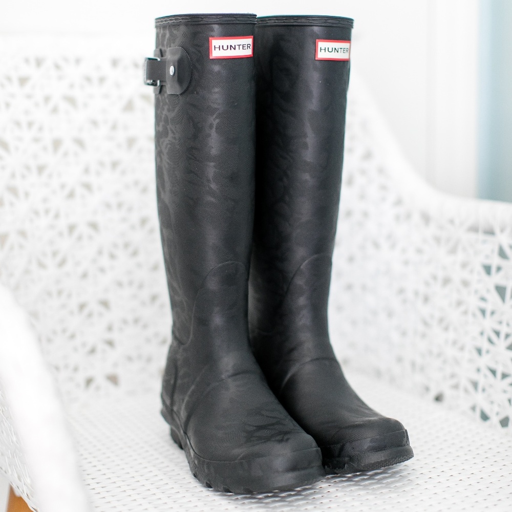 Hunter Boots Brand New Tall 7 Black